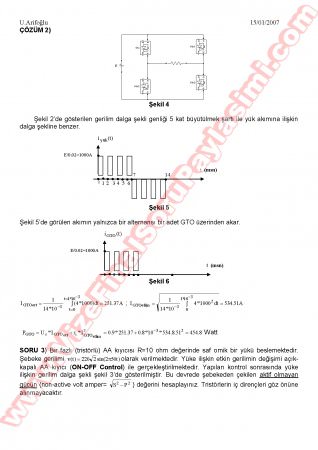 Güç Elektroniği Final Soruları Ve Cevapları-2007