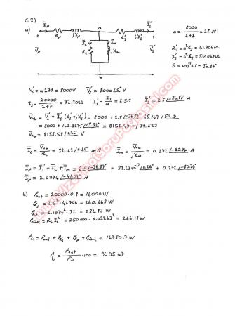 Elektrik Makinaları -1 Vize Soruları -2012