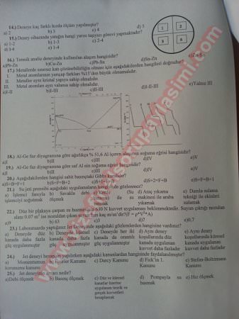 Makina Laboratuvarı-1 Final Soruları-2013