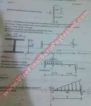 Mukavemet-2 Vize Soruları-2012