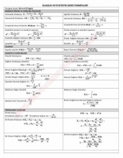 Olasılık ve İstatistik Dersi Formülleri