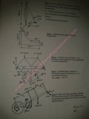 Statik Dersi Final Soruları ve Çözümleri - 2014